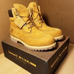 timberland brogue boots cornbread